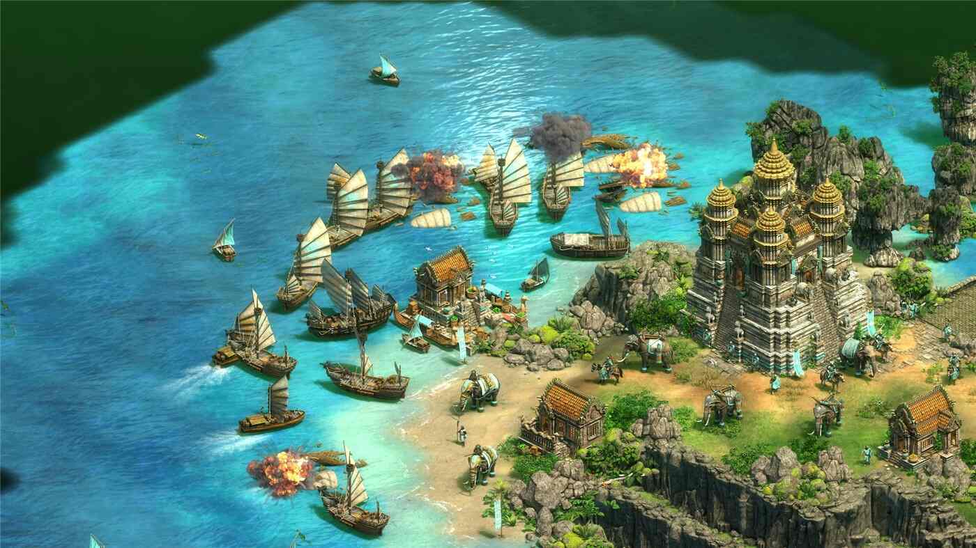 《帝国时代2:决定版/Age of Empires II: Definitive Edition Victors and Vanquished》官中.国语发音|支持键鼠|赠多项修改器|容量29.1GB