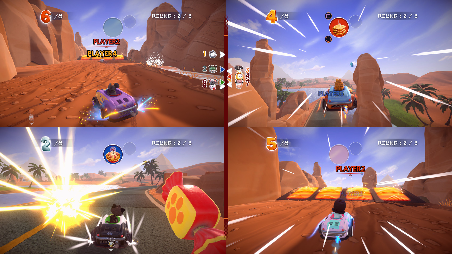 《加菲猫卡丁车:激情竞速/Garfield Kart - Furious Racing》v6213971 容量1.78GB 官方简体中文 支持键盘.鼠标.手柄