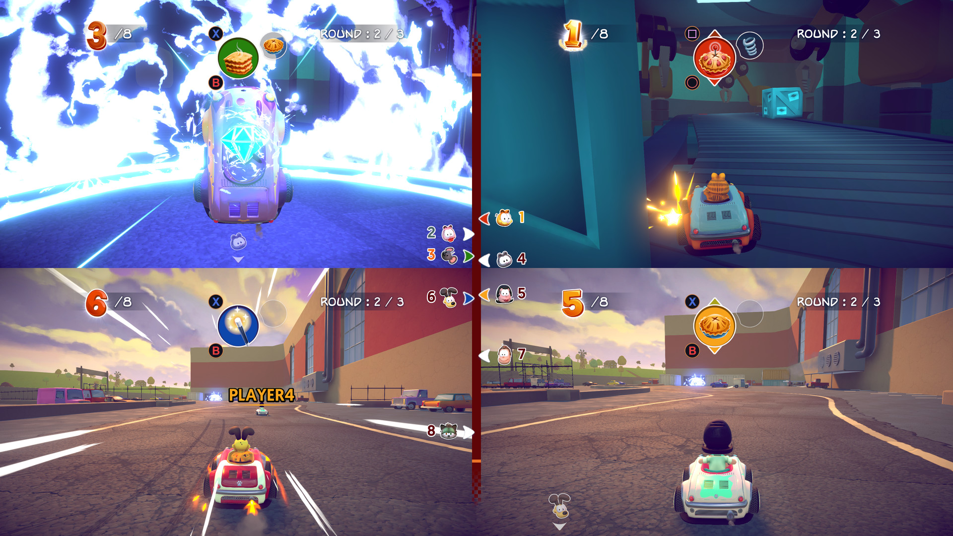 《加菲猫卡丁车:激情竞速/Garfield Kart - Furious Racing》v6213971 容量1.78GB 官方简体中文 支持键盘.鼠标.手柄