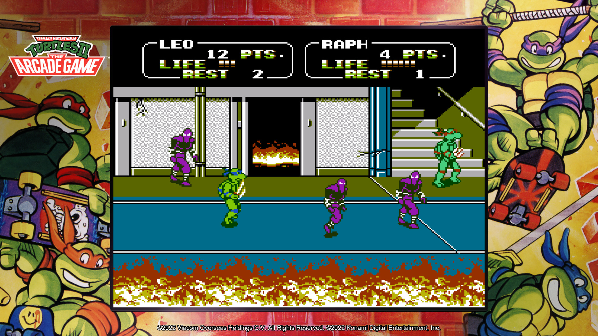 《忍者神龟:哇卡绑卡合集 teenage mutant ninja turtles the cowabunga collection》BUILD 10904654