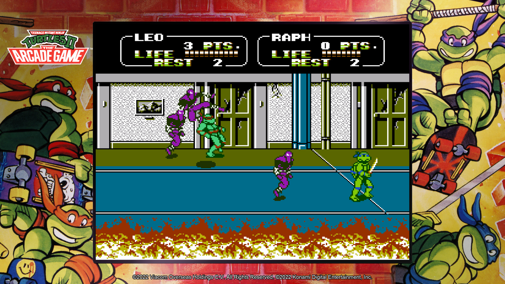 《忍者神龟:哇卡绑卡合集 teenage mutant ninja turtles the cowabunga collection》BUILD 10904654